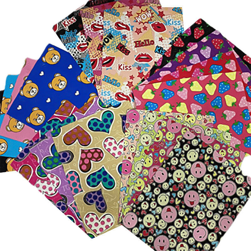 가방을위한 다채로운 인공 인공 가죽